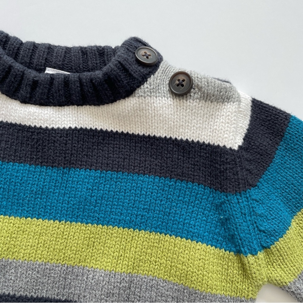 Gymboree Stripe Pullover Sweater - Picture 3 of 4